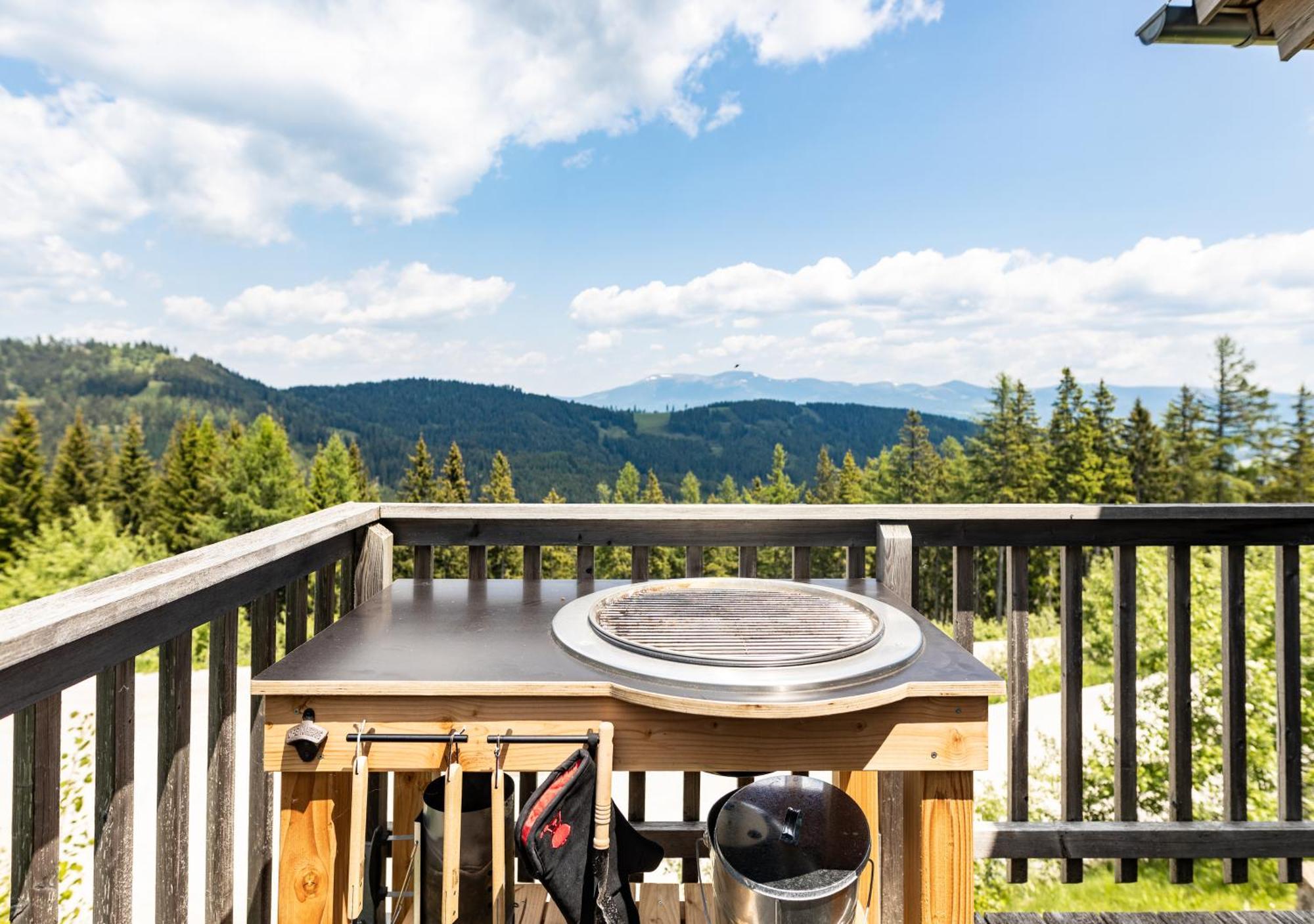 1A Chalet Rast - Wandern, Grillen, Traumblick, Indoor Sauna Bad St. Leonhard im Lavanttal Exterior foto